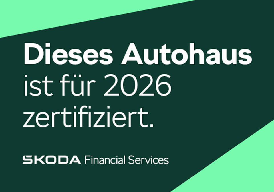 Autohaus Möckel erhält ŠKODA Financial Services Zertifizierung für 2026