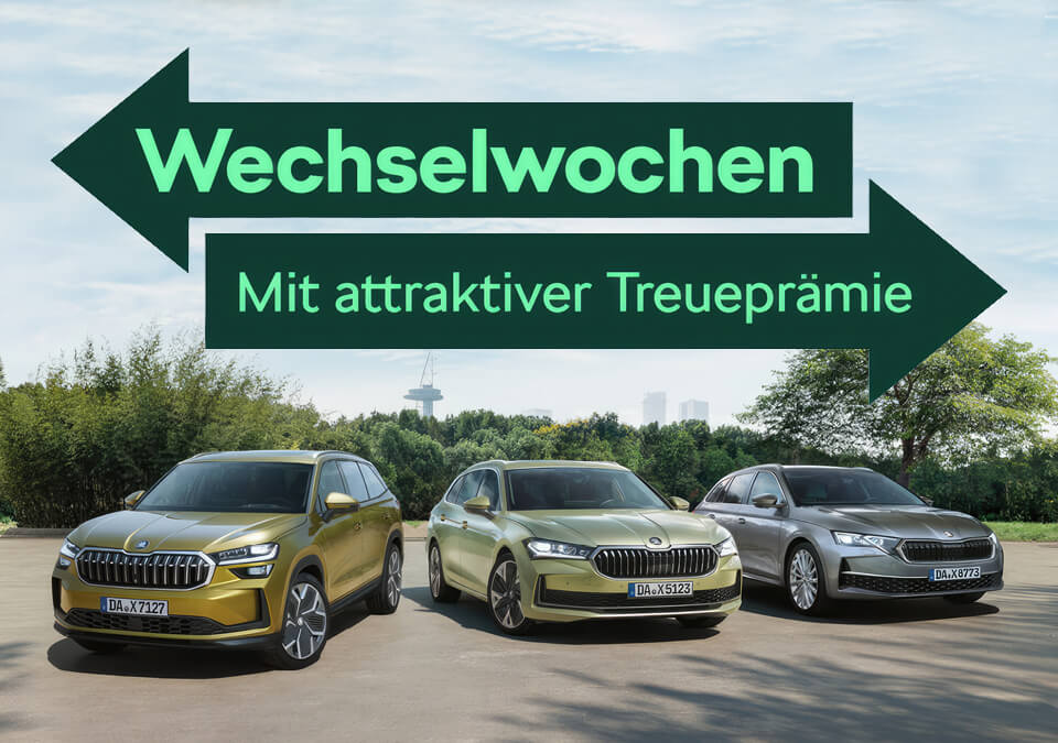 Jetzt neu: Die ŠKODA Wechselprämie 2026 im Autohaus Möckel
