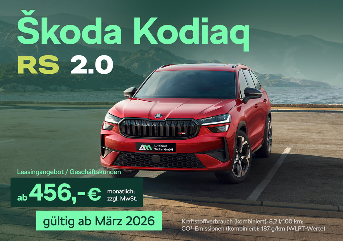Skoda Kodiaq RS Geschäftsleasing