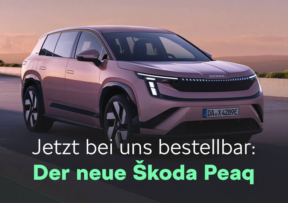 Der neue Škoda Peaq ist jetzt bei Škoda Möckel in Rochlitz bestellbar