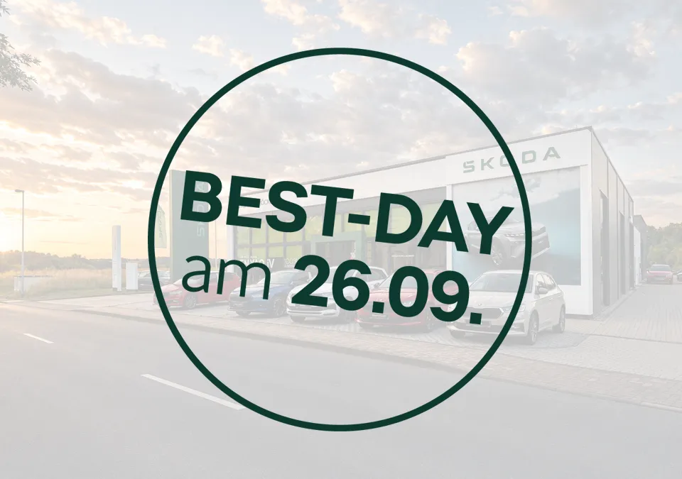 SKODA Best Day im Autohaus Möckel am 26. September